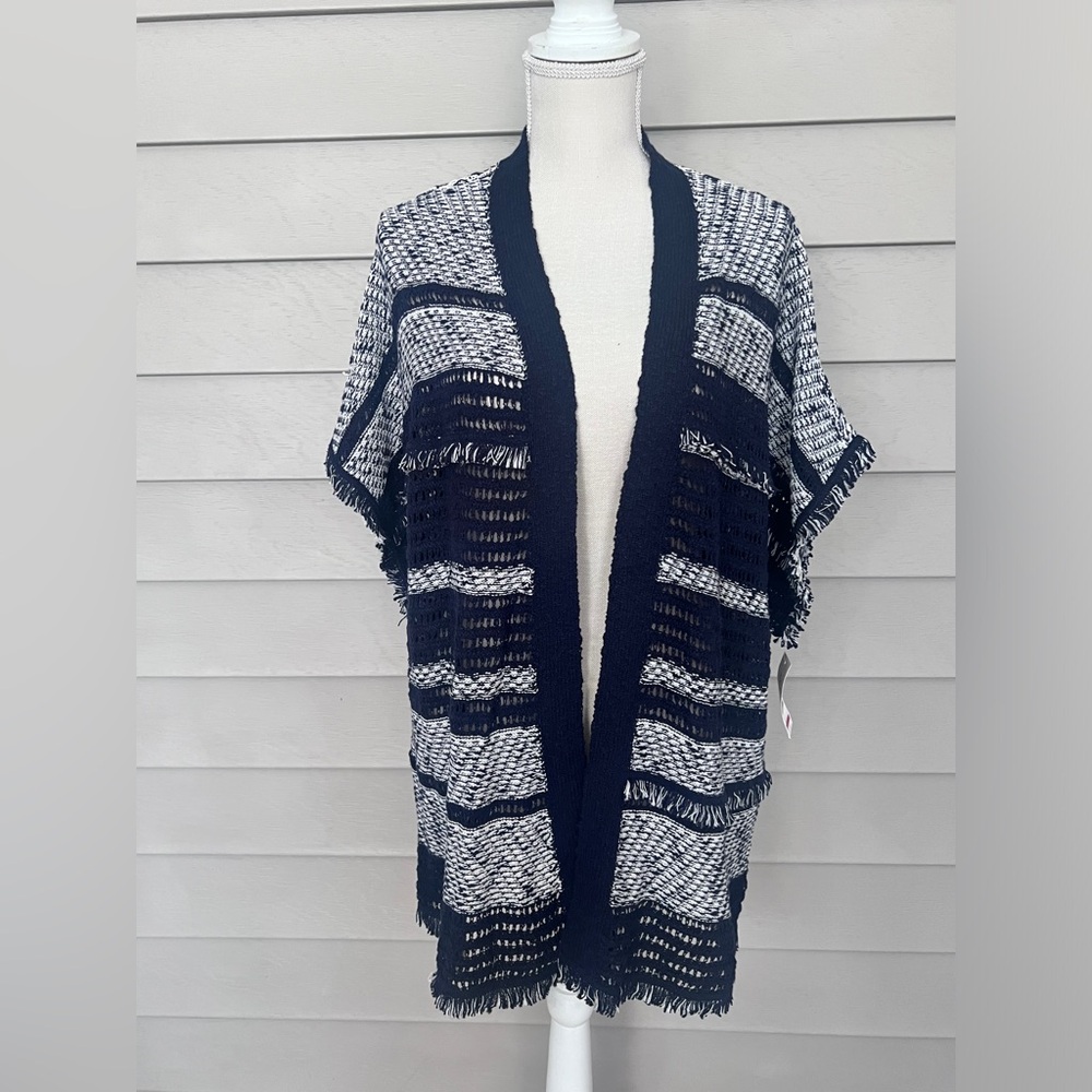 Style & CO crochet sweater vest size L